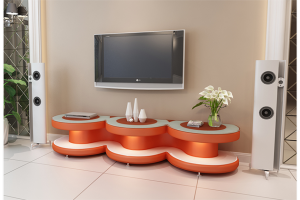 COMODA TV CU LEDURI FUTURO