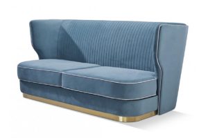 WHITE 4L SOFA DIM 262*105*99 CM