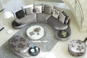 COLTAR MONZA+TABURET ROTUND+TABURET OVAL