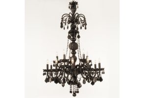 CANDELABRU CU 15 BRATE NERO