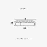 Divano Aspendos - Opzione 1