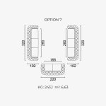 Divano Aspendos - Opzione 7