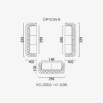 Divano Aspendos - Opzione 8