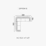 Divano Aspendos - Opzione 15