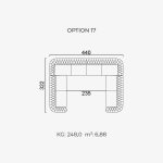 Divano Aspendos - Opzione 17