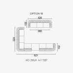 Divano Aspendos - Opzione 18