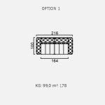 Canapea Bello - Opțiune 1