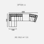 Canapea Bello - Opțiune 11