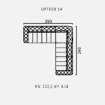 Canapea Bello - Opțiune 14