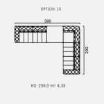 Canapea Bello - Opțiune 15