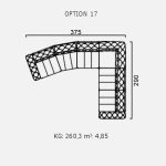 Canapea Bello - Opțiune 17