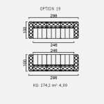 Canapea Bello - Opțiune 19