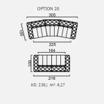 Canapea Bello - Opțiune 20