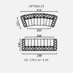 Canapea Bello - Opțiune 23