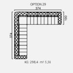 Canapea Bello - Opțiune 29