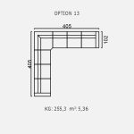 Canapea Brezza - Opțiune 13