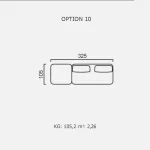 Canapea Finessa - Opțiune 10