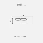 Canapea Finessa - Opțiune 11