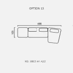 Canapea Finessa - Opțiune 13