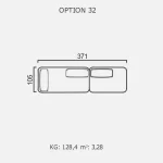 Canapea Finessa - Opțiune 32