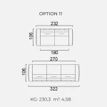 Canapea Goccia - Opțiune 11