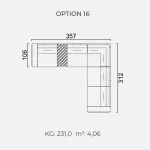 Canapea Goccia - Opțiune 16