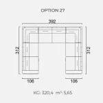 Canapea Goccia - Opțiune 27