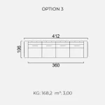 Canapea Goccia - Opțiune 3