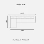 Canapea Goccia - Opțiune 6