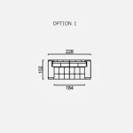 Canapea Lumina - Opțiune 1