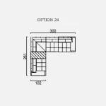 Canapea Lumina - Opțiune 24