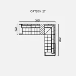 Canapea Lumina - Opțiune 27