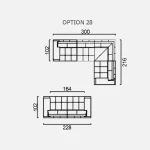 Canapea Lumina - Opțiune 28