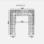 Canapea Lumina - Opțiune 34