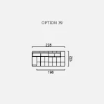 Canapea Lumina - Opțiune 39