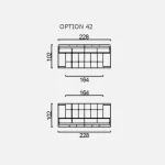 Canapea Lumina - Opțiune 42