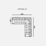 Canapea Lumina - Opțiune 47