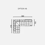 Canapea Lumina - Opțiune 48