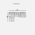 Canapea Lumina - Opțiune 62